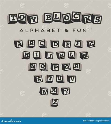 Baby Blocks Font Stock Illustrations – 417 Baby Blocks Font Stock ...