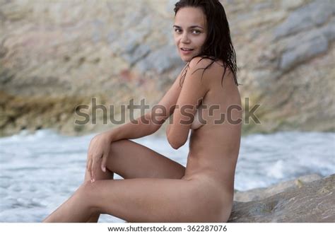Nude Sexy Girl Woman Covering Her Stock Photo 362287076 Shutterstock