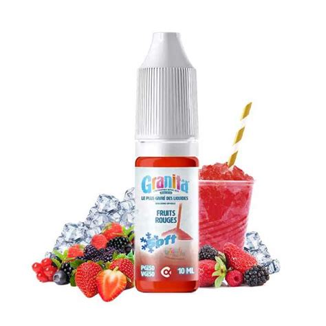 E Liquide Fruits Rouges Granita Soft Ml Eliquidandco