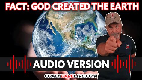 GOD CREATED THE EARTH | #1805 - AUDIO ONLY - Pass the Salt Ministries