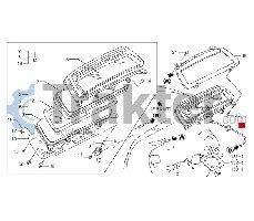 Trakter CABLE TACHOMETER ORIGINAL ISEKI 1650 652 900 00