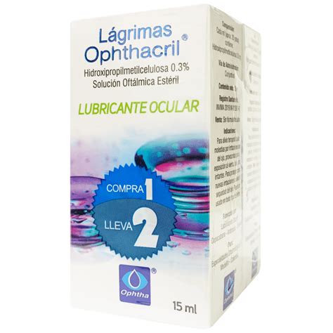 Ophthacril Lubricante Ocular Rappi