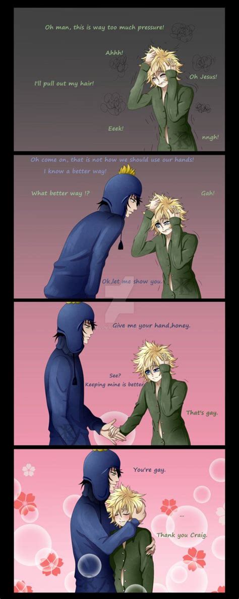 Fanartsouth Parkcraig X Tweek Your Hands By Ralunix South Park Creek South Park South