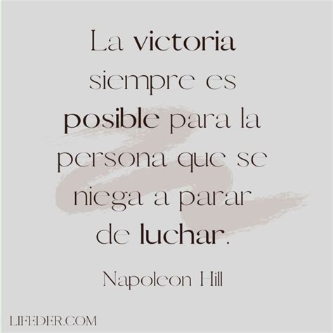 100 Frases De Victoria En La Vida Y Sobre Uno Mismo
