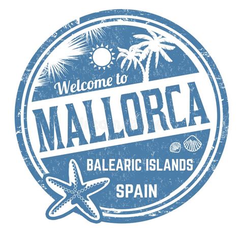 Mappa Di Mallorca Illustrazione Vettoriale Illustrazione Di Programma