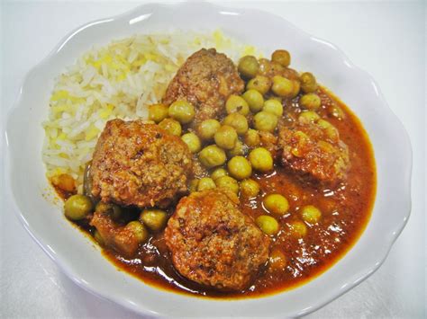 Maryam S Culinary Wonders Iraqi Meatball Pea Stew