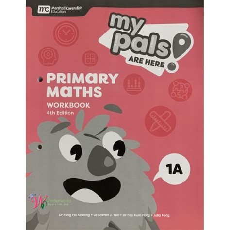 Marshall Cavendish My Pals Are Here Maths Workbook 1A 3rd Edition