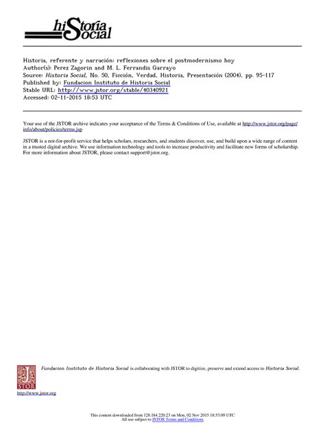 TDH NQN Unidad III Perez Zagorín - Fundacion Instituto de Historia