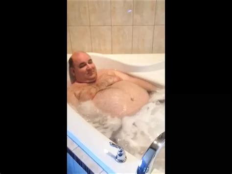 Chub Plays In Tub With Dildo Gay Bear Bear Porn Feat ToddTricks