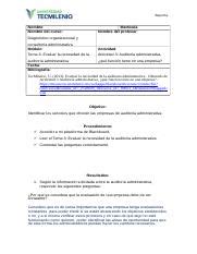 Tarea Diagn Stico Organizacional Y Consultor A Administrativa Doc