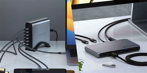 Satechi Takes 20 Off New 200w Charging Station Thunderbolt 4 Hub