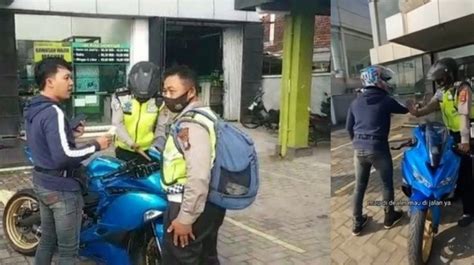 Videonya Viral Pengendara Motor Yang Ditilang Di Dealer Beri Klarifikasi