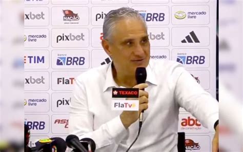 Tite identifica um responsável inusitado no empate do Flamengo o Vasco