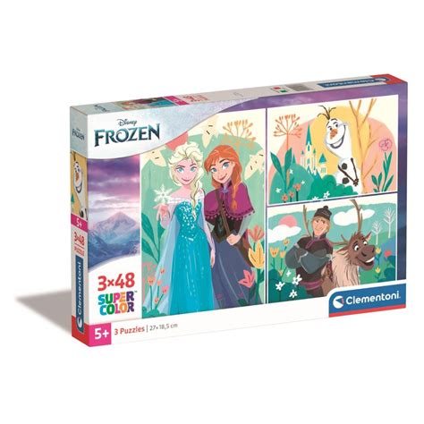 Puzzle Clementoni Disney Frozen 3 X 48 Piese Noriel