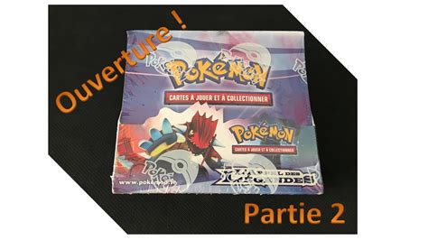 Ouverture D Un Display De Boosters De Cartes Pokemon Appel Des