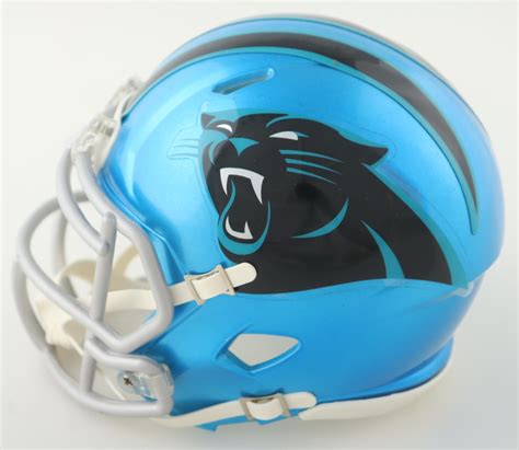 Xavier Legette Signed Panthers Flash Alternate Speed Mini Helmet