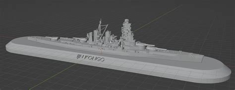 IJN Kongo class Battleship / Battlecruiser - Wargaming3D