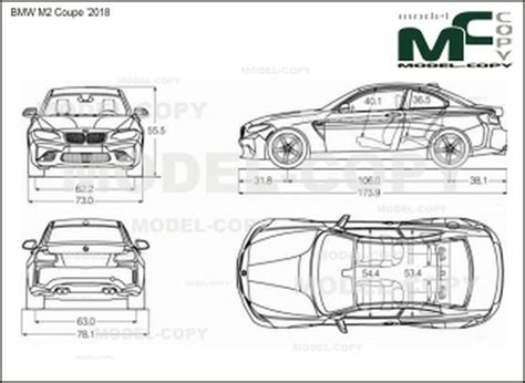 Bmw M Coupe D Drawing Blueprints Model Copy Bmw M Bmw