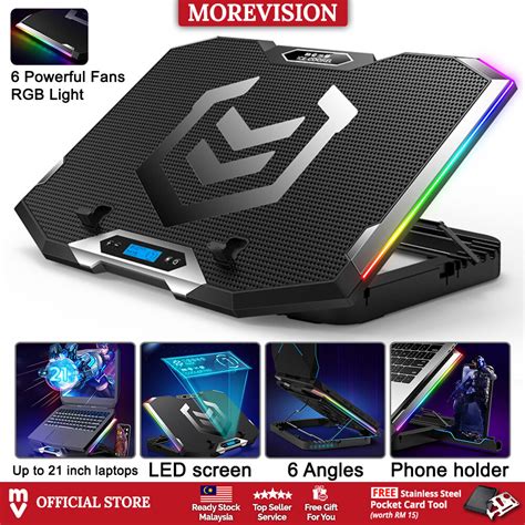 Ice Coorel K K Rgb Gaming Laptop Cooler Pad Usb Phone Holder