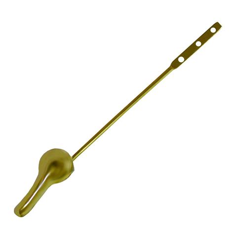 Jones Stephens Toilet Tank Trip Level With 8 In Brass Arm For Front Mount Applications In