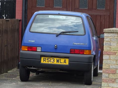 1997 Fiat Cinquecento S London NW Plates You Don T See On Flickr