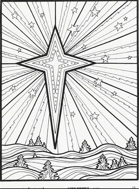8 Christmas Coloring Pages For Adults