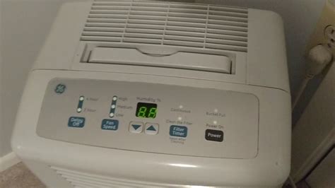 Ge Dehumidifier Operating Instructions