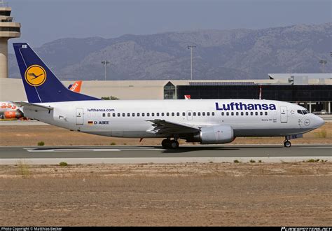 D ABEE Lufthansa Boeing 737 330 Photo By Matthias Becker ID 315105