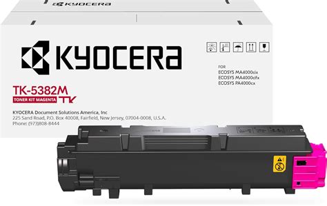 Amazon KYOCERA TK 5382M Magenta Genuine Toner Cartridge Works