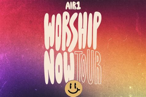 Air1 Worship Now Tour Coming November 2024 - TCB