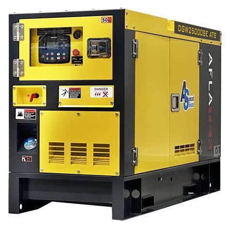 Water Cooled Silent Diesel Generator With 20kw Power Dgw25000se Ats