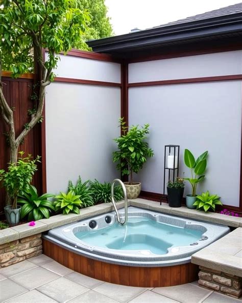 20 Sunken Hot Tub Ideas For Relaxing Outdoor Spaces