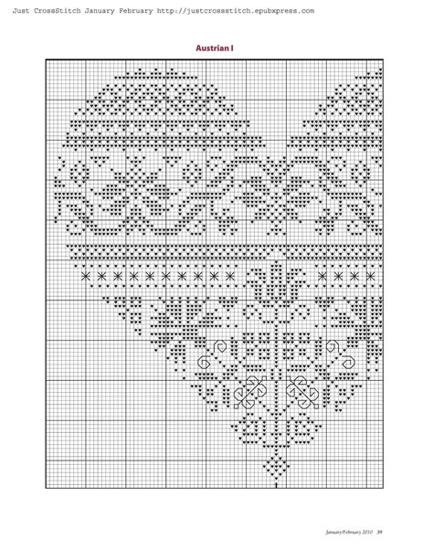 Points De Croix Coeur 2 Cross Stitch Designs Cross Stitch Pillow