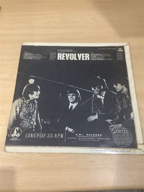 The Beatles Revolver Vinyl LP PMC7009 Good Condition 1966 First UK