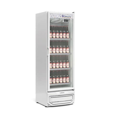 Refrigerador Expositor Vertical GCBC 45 Porta De Vidro Gelopar Master