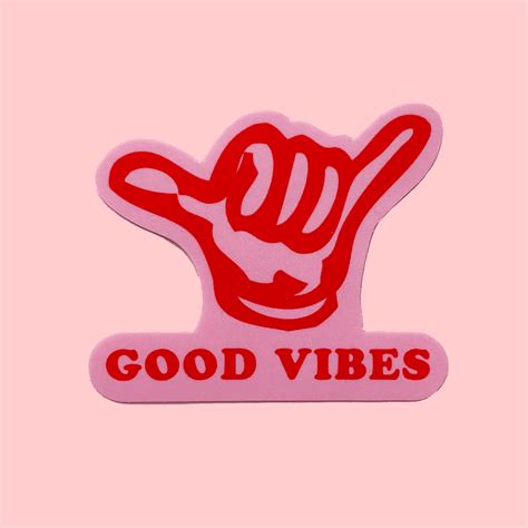 Good Vibes Sticker – Typo Market