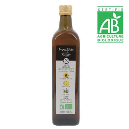 Huile De Tournesol Colza Olive Bio Bouteille Cl La Source