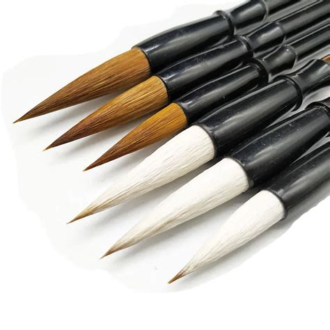 Japanese Calligraphy Brush Set - 3Pcs Artistic Writing