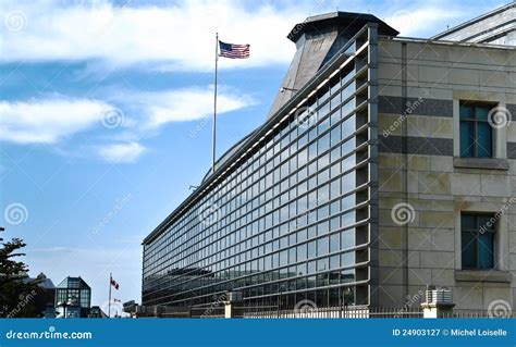 Usa Embassy In Ottawa Stock Image Image Of Glass Exterior 24903127