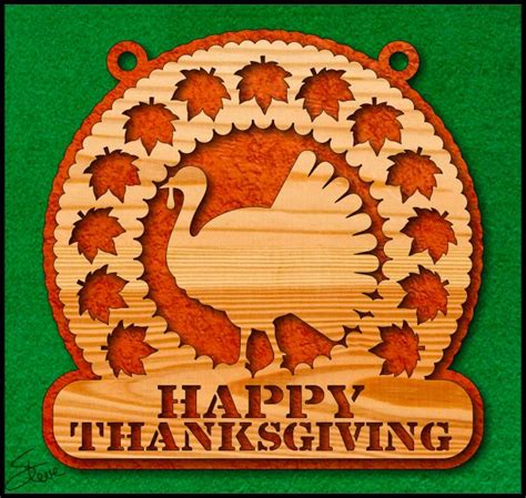 Scrollsaw Workshop Thanksgiving Door Ornament Scroll Saw Pattern