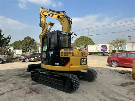 Used Caterpillar 308d 8 Ton Mini Digger Nice Performance China Used