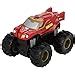 Amazon Hot Wheels Monster Jam Rev Tredz Iron Man Vehicle Toys Games