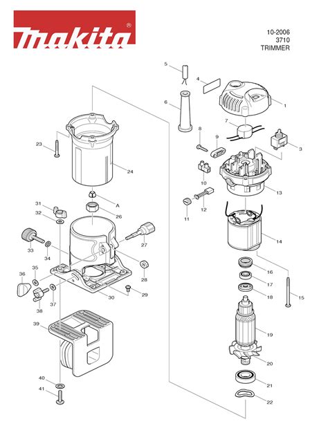 Makita Replacement Parts List