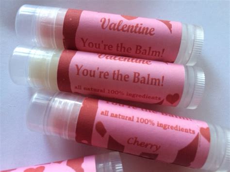 Valentine Lip Balm Valentine Youre The Balm Party Etsy