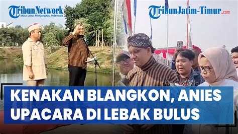 KENAKAN BLANGKON ANIES BASWEDAN Hadiri Upacara HUT RI Di Waduk Lebak