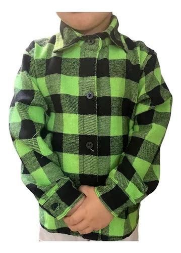 Camisa Xadrez Infantil Flanelada Masculino Festa Junina Mercadolivre