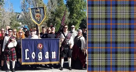 Clan Logan Society Unveils New Tartan