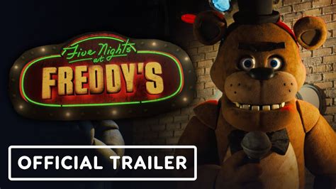 Five Nights At Freddys Official Trailer 2023 Josh Hutcherson