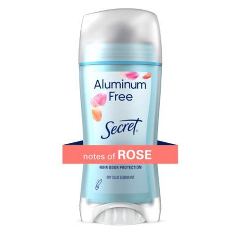 Secret For Women Aluminum Free Deodorant Rose Scent 1 Pack 1 Pack 2