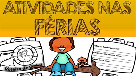 Atividades Férias Educação Infantil